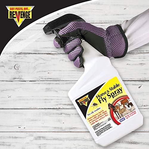 Bonide Revenge Horse & Stable Fly Spray, 32 oz Ready-to-Use - size: 32 oz