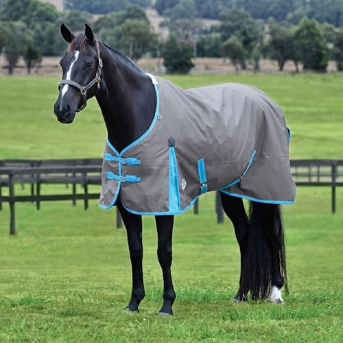 WeatherBeeta ComFiTec Classic Standard Neck Lite, Grey/Bright Blue/White, 63" - color: Grey/Bright Blue/White, size: 63"