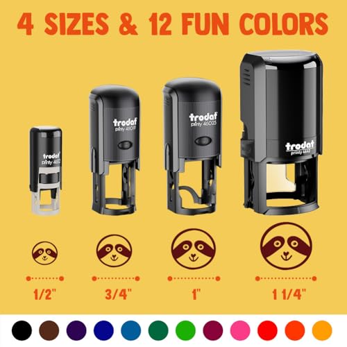 Biblical Shepherd Sheep Staff Crook Self-Inking Rubber Stamp Ink Stamper for Stamping Crafting Planners - 1/2 Inch Mini - Brown Ink - color: Brown, size: 1/2 Inch Mini