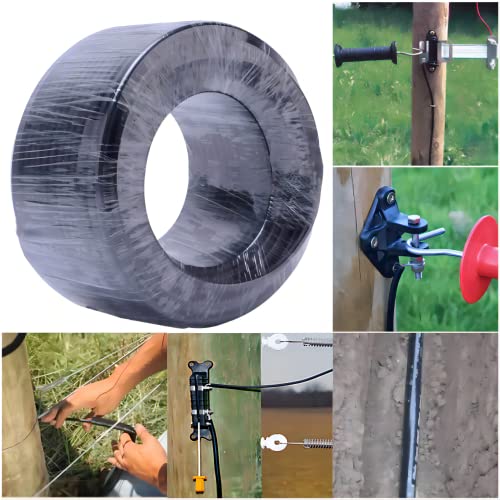 12.5 Gauge 82ft Electric Fence Double Insulated Wire - size: 25meters/82ft