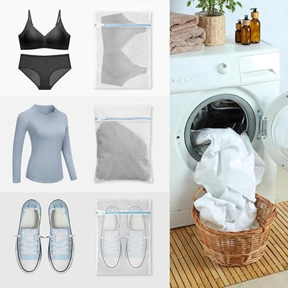 Laundry Bags for Delicates,3Pcs, Honeycomb Mesh,12 x 16 Inches