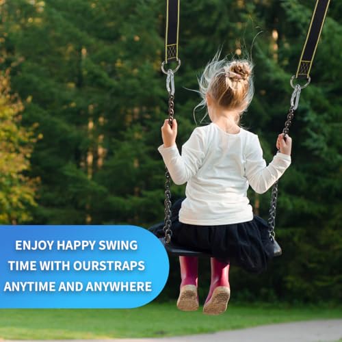 Extra Long 8FT Tree Swing Straps Kit with Tree Protector,2 Pack - size: 8FTx2