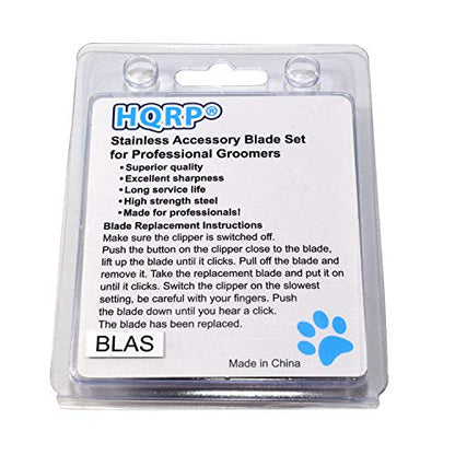 HQRP Animal Clipper Blade Compatible with Oster Size-10 CryogenX Professional 078919-046-005 78919-046 Pet Grooming 76918-126 Classic 76, Star-Teq, Power-Teq Clippers - size: Size-10