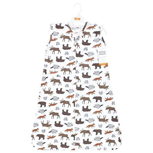 Hudson Baby Unisex BabyCotton Sleeveless Wearable Sleeping Bag, Sack, Blanket - color: Animal Adventure, size: 0-6 Months