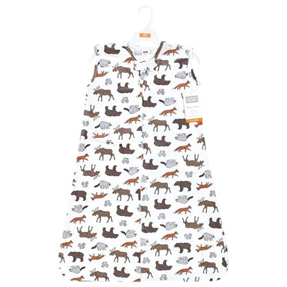 Hudson Baby Unisex BabyCotton Sleeveless Wearable Sleeping Bag, Sack, Blanket - color: Animal Adventure, size: 0-6 Months