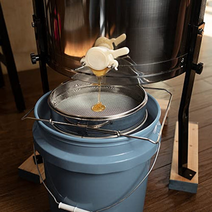 VIVO Double Sieve Stainless Steel Honey Strainer, BEE-V101H