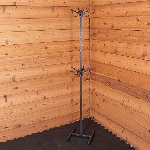 EASY-UP Pro Series Free Standing Bridle Rack | Perfect for Busy Stables | Holds 16+ Bridles | Portable & Easy Assembly | Space-Saving Design | 7-Year Warranty