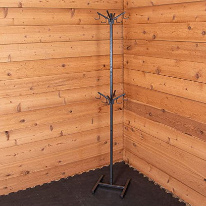 EASY-UP Pro Series Free Standing Bridle Rack | Perfect for Busy Stables | Holds 16+ Bridles | Portable & Easy Assembly | Space-Saving Design | 7-Year Warranty