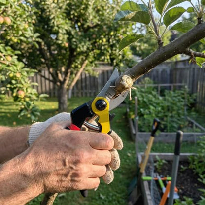 Ultra Sharp Germany Titanium Steel Pruning Shears - Cuts 3X Easier - style: Bypass