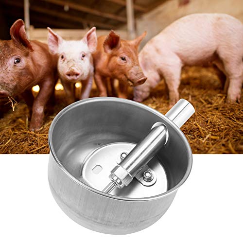 Joyzan Automatic Pig Waterer, Auto Water System Livestock Bowl Dispenser
