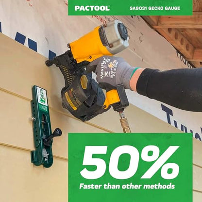 PacTool Gecko Gauge Kit w/Pouch - Fiber Cement Siding & Hardie HZ6 - size: "5/16” Thickness for Hardie Siding with Pouch, style: STANDARD