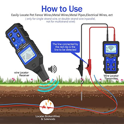 KOSOL NF-826 Underground Wire Locator, Wire Tracer and Breaker Finder