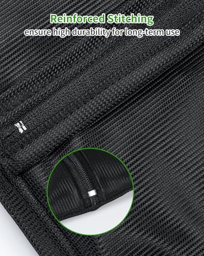 OTraki 2 Pack Mesh Laundry Bags 16X20 inch Durable Laundry Garment Bag | Mesh Large Lingerie Wash Bags Zippered Garment Washing Net for Underwear Hosiery Blouse Sweater Dress - size: 16 x 20 inch