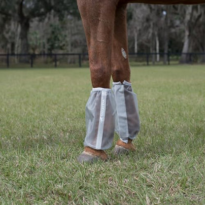 SmartEquine Deluxe Relaxed Fit Fly Boots for Horses, Pair (2), Horse Size