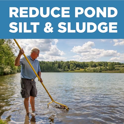 Jenlis Muck Razer Aquatic Weed & Sludge Tiller for Pond & Lake Shorelines | Heavy-duty tool reduces silt, scum, and mud, cleans sand beaches, creates clear lakefronts, and assembles easily