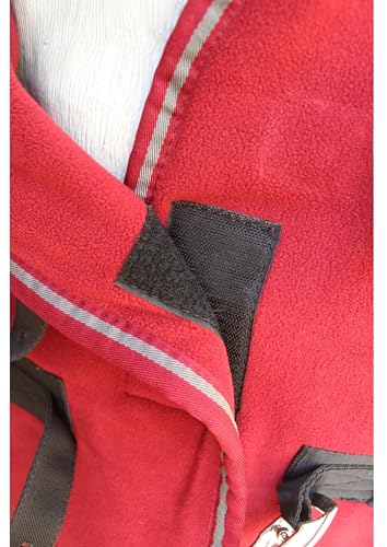 68" Horse Polar FLEECE COOLER Exercise Blanket Wicks Moisture 43F09 - color: Burgundy Grey, size: 68"