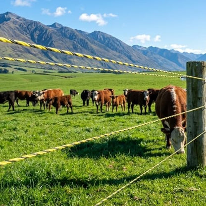 RIOOP Electric Fence Wire Polywire 3366 Feet/1026Meters - size: 3366 Feet/1026Meters