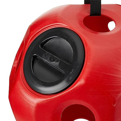 Equiessentials Slow Feed Hay Ball 16In Red
