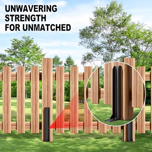 Fence Post Repair Kit (Separation 16.9+17.9",2 pcs) - size: Separation (16.9+17.9")