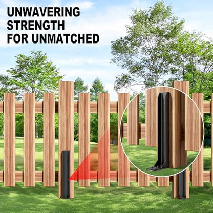 Fence Post Repair Kit (Separation 16.9+17.9",2 pcs) - size: Separation (16.9+17.9")