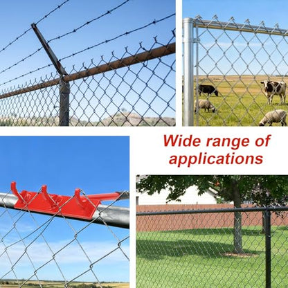 Chain Link Fence Top Rail Tensioner Tool Heavy-Duty Steel Stretcher