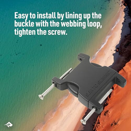 Sea to Summit Field Repair Buckle - Side Release, 2 Pin, 3-pack - style: 38mm / 1 1/2in