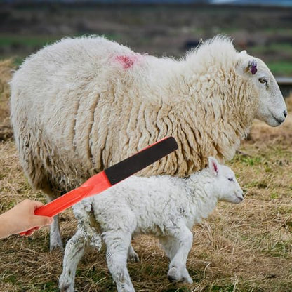 GANAZONO Livestock Paddle Pig Sorting Board Sheep Forcing Board Manual Farm Handling Tool Lightweight Pasture Livestock Paddle with Ergonomic Grip 19.68 in