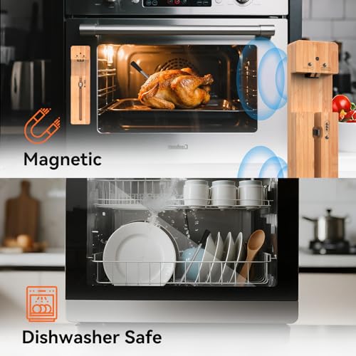 Newise Bluetooth Wireless Meat Thermometer - Long Range & Fast Charge - style: 1 Probe