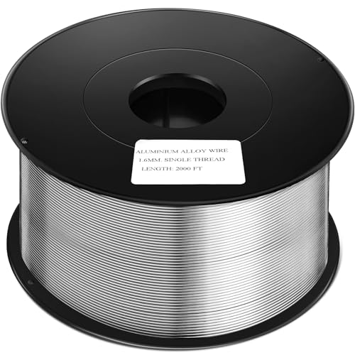 Gisafai 2000 ft 16 Gauge Aluminum Wire for Electric Fencing - size: 2000 ft 16 Gauge