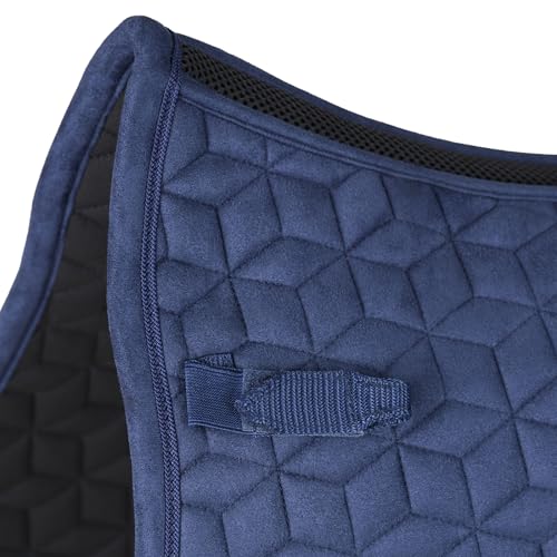WeatherBeeta Suede Elite Air-Tec All Purpose Saddle Pad - color: Navy