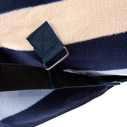HORSEWARE Ireland Rambo Deluxe Fleece Blanket, Color: Witney Navy, Size: 78 (ACAF9D-VRKB-78) - size: 78