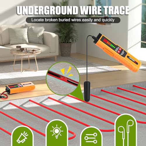 Underground Wire Locator Tracer for Locating Broken Wires Dog Fence Cables