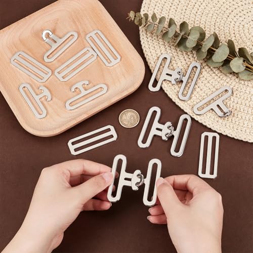 OLYCRAFT 15Pcs Horse Blanket Surcingle Buckle Replacement Kits 23.6 Inch Horse Blanket Surcingle Buckle Surcingles Strap Buckles with Metal Slide Buckles for Repair Restore Horses Blankets Attachment