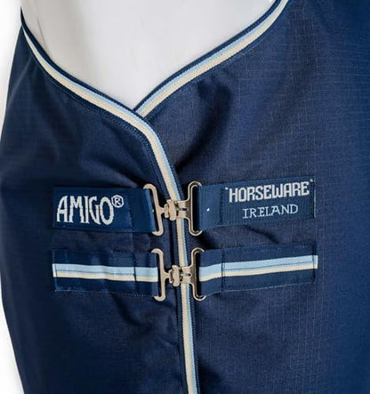 Amigo® Ripstop 900D Plus Turnout 0g - Witney Navy, 84 inches - color: Witney Navy, size: 84 inches