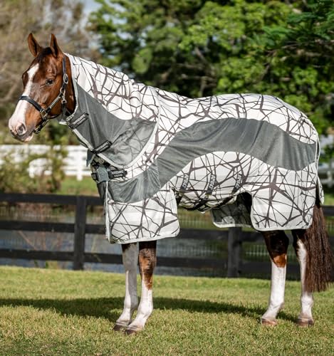 Horseware® Amigo® CamoFly 3-in-1 Plus Fly Sheet - CamoFly Print/Grey, 75 inches - size: 75 inches