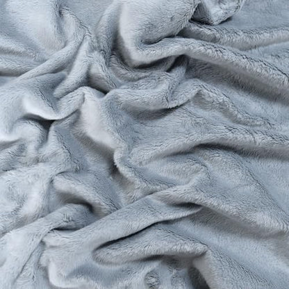 Surf turtle Gray Super Soft Minky Fabric by The Yard, 36"x60" - color: Gray