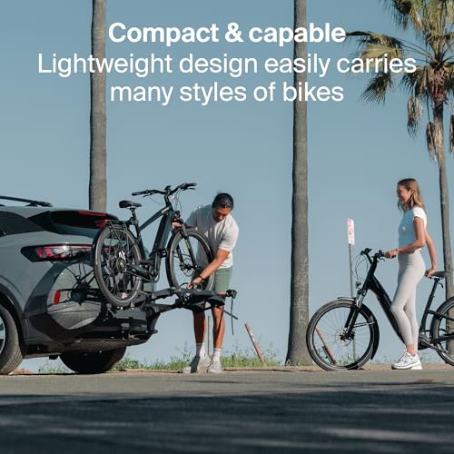 Thule Outpace 2 Bike Hitch Rack, 2" & 1.25" Hitch, 110lb Capacity - size: 2 bike