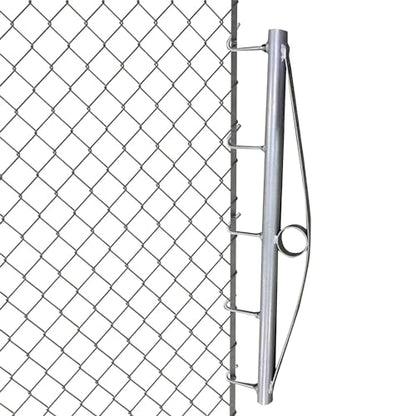 Field Tuff 36 Inch Long Heavy Duty Steel Chain Link Fence Stretcher with 5 Hook Design Fits Variety of Hooks to Stretch, Silver