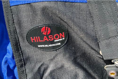 Hilason 600D Waterproof Turnout Blanket for Horses with Belly Wrap - size: 81 In