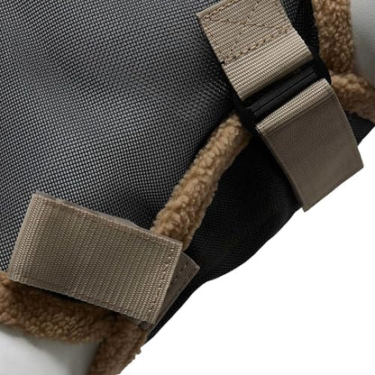 Horze Wire-Framed Soft Mesh Fleece-Lined Fly Mask with UV Protection - Atmosphere - S - color: Atmosphere, size: S