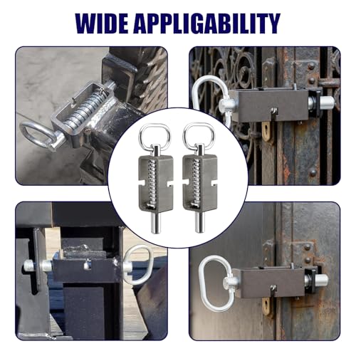 Spring Latch, Trailer Gate Latch, Heavy Duty Spring Loaded Gate Latch Pin