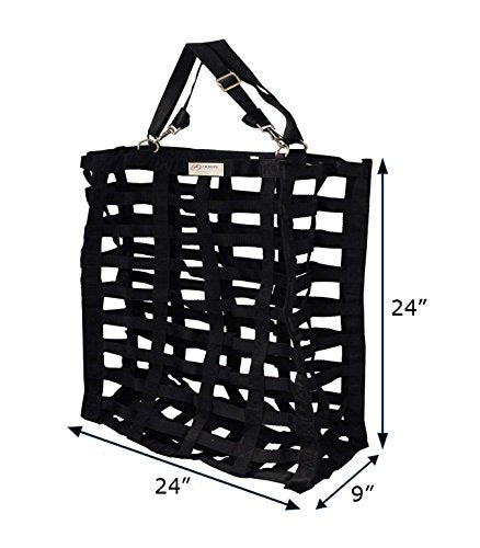 Derby Originals Supreme 4-Sided Slow Feed Hay Bag – Patented, 1-Year Warranty, 3.5" & 1.75" Openings - color: Raspberry