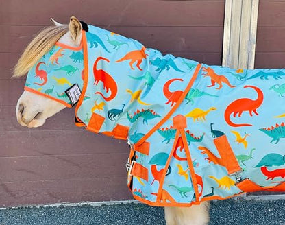 Dinosaur No Fill Hooded Ripstop Sheet (Dinosaurs, 48-50") - size: 48-50"