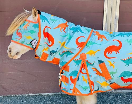Dinosaur No Fill Hooded Ripstop Sheet (Dinosaurs, 48-50") - size: 48-50"