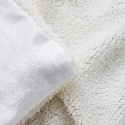 Feelyou Palm Tree Print Sherpa Blanket Hawaiian Tropical Island Fleece Throw Blanket Botanical Branches Plush Fuzzy Blanket for Sofa Bed Couch 40" x 50" - color: Multi 27, size: 40" x 50"