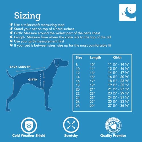 RC Pet Products Baseline Dog Fleece, Dog Coat, Size 10, Red/Grey
