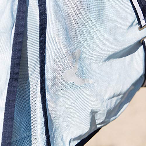 Horze Freja Horse Fly Sheet with Belly Band, Equine Fly Sheet for Horses - size: 78 in