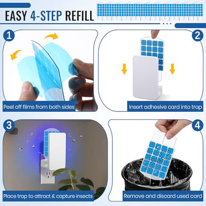 20 Pack Fly Trap Refills Compatible with WowCatch N386A Fly Trap - style: N386A