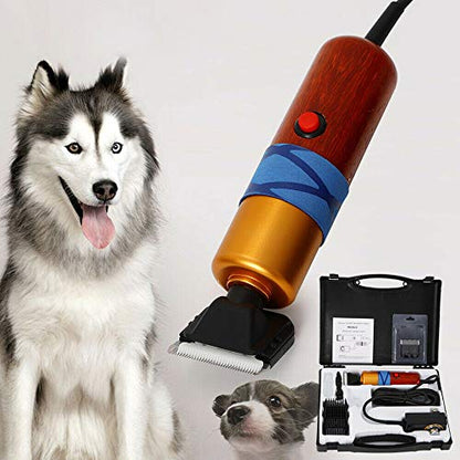 DC12V 200W, Electric Professional Sheep Shears, Animal Grooming Clippers for Sheep Alpacas Goats and More, Farm Livestock Haircut with Grooming Carrying Case