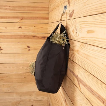 Schneiders Large Tough Tote Hay Bag for Horses | Durable 600D Construction | Reduced Waste Feeding for Barn & Farm | 4 Flakes